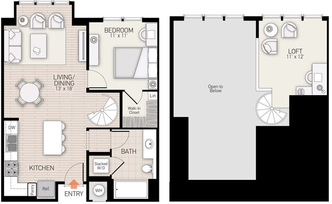 River View III - Plan J 523 floor plan